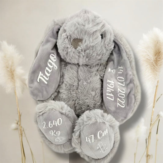 Peluche lapin personnalisée