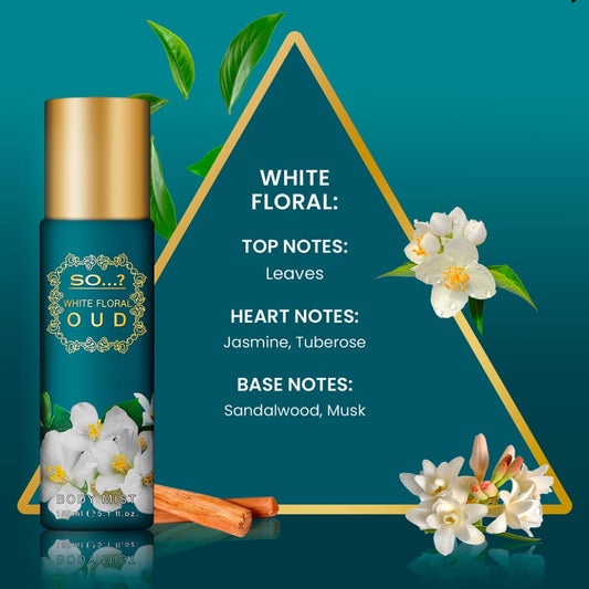 Brume Parfumée Oriental Oud Fleurs Blanches - 150ml