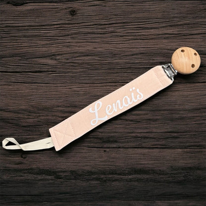 Attache tétine personnalisée