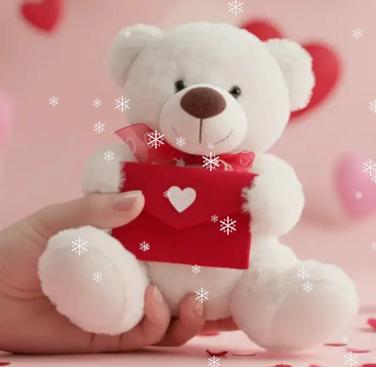 Ourson saint Valentin