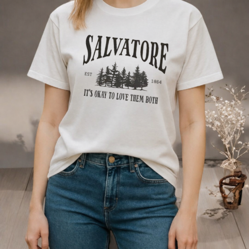 T-shirt / Pull « vampires diaries - Salvatore »