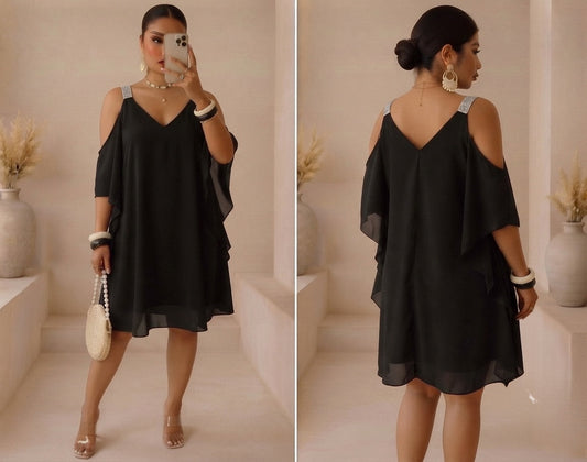 Robe Noir - Grande taille Femme