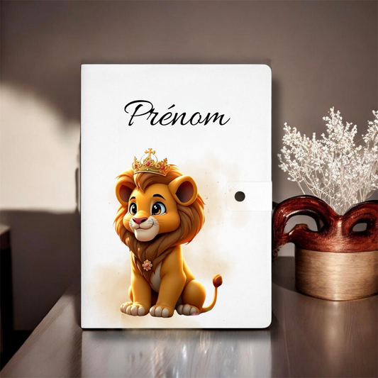 Protège carnet de santé Lion