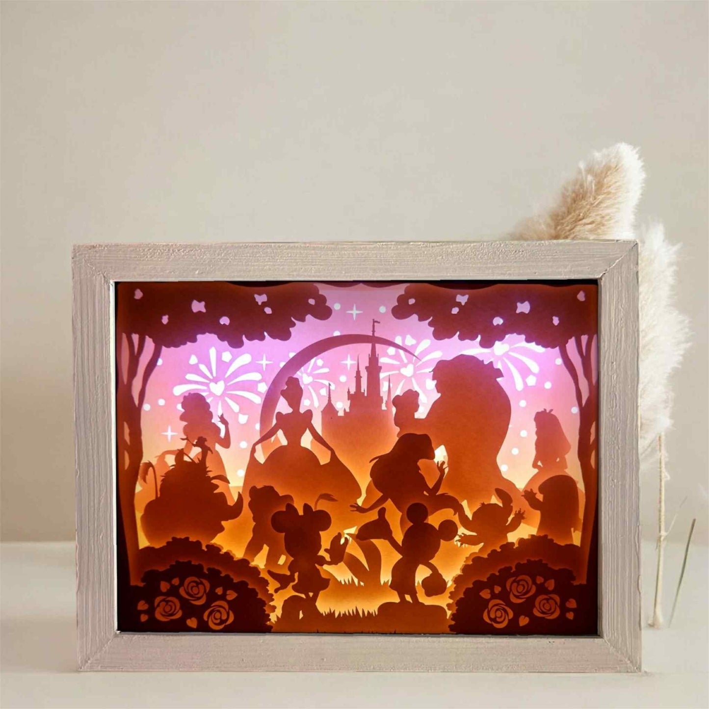 Cadre lumineux - personnages Disney