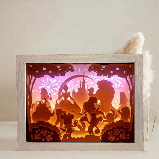 Cadre lumineux - personnages Disney