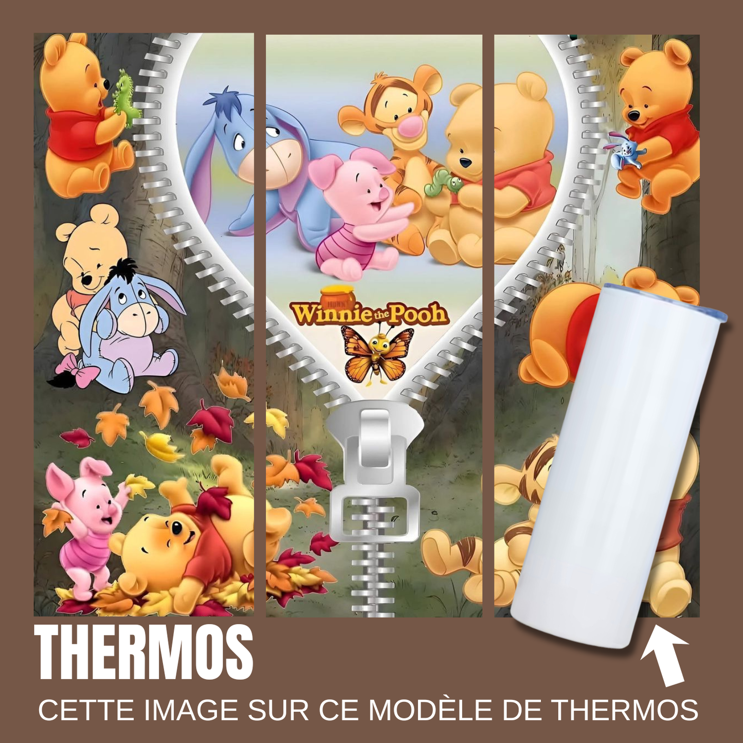 Gourde isotherme - Winnie et ses copains