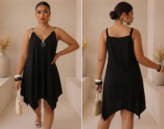 Robe Noir - Grande taille Femme
