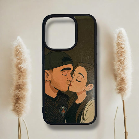 Coque de téléphone « votre photo se transforme en personnage Disney »