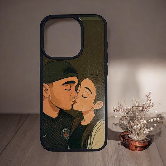 Coque de téléphone « votre photo se transforme en personnage Disney »