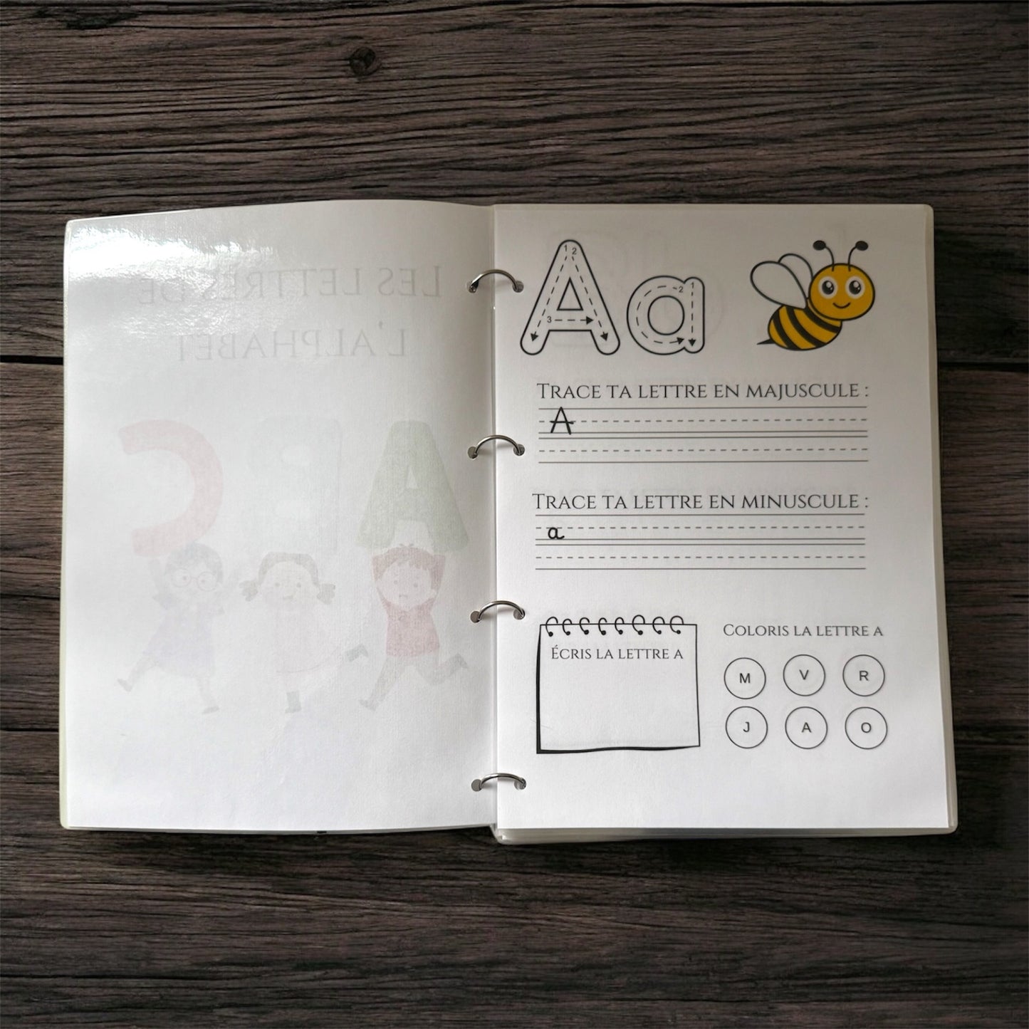 Livret d’apprentissage « alphabet »