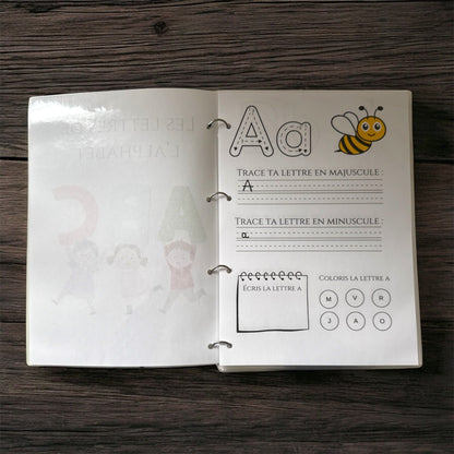 Livret d’apprentissage « alphabet »