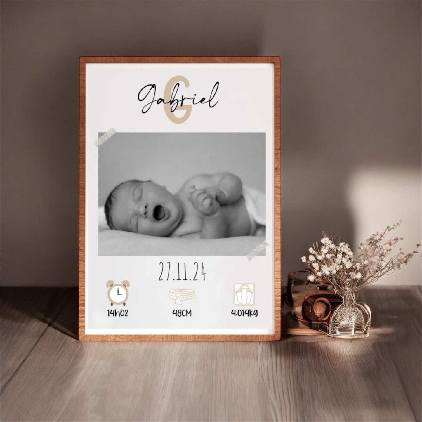 Affiche « naissance »