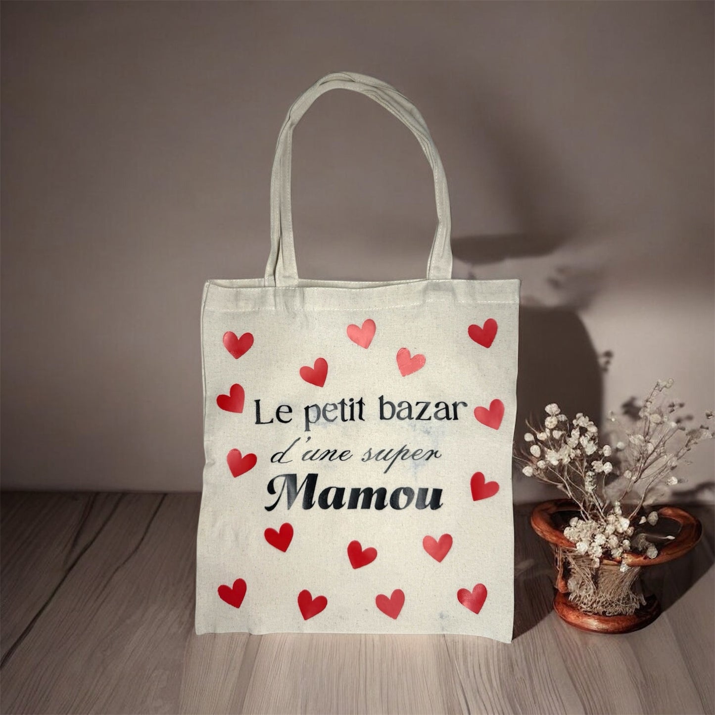 Sac « le petit bazar d’un(e) super maman/papa… »