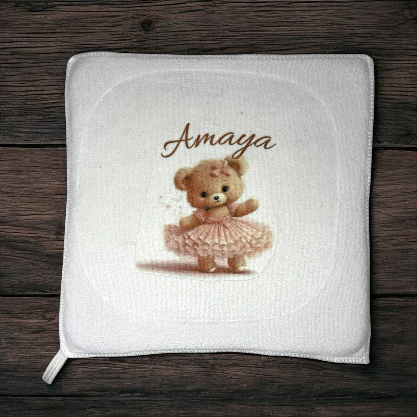 Serviette personnalisée (mains)