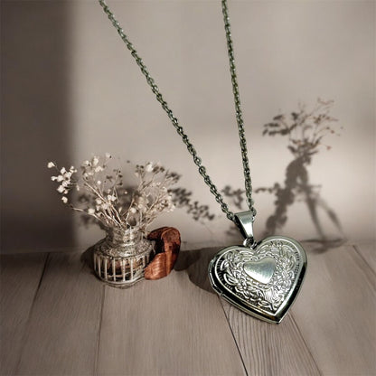 Collier pendentif cœur photo