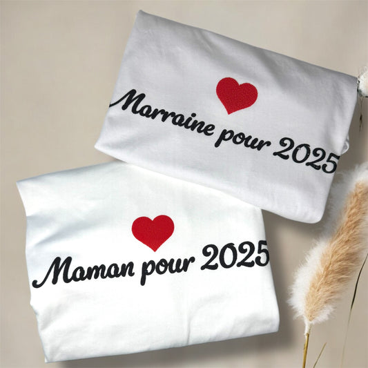 T-shirt personnalisé - Annonce grossesse