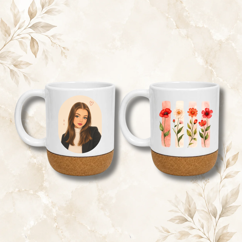 Mug en liège personnalisable