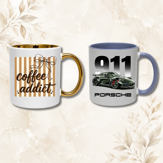 Tasse / Mug colorée personnalisable