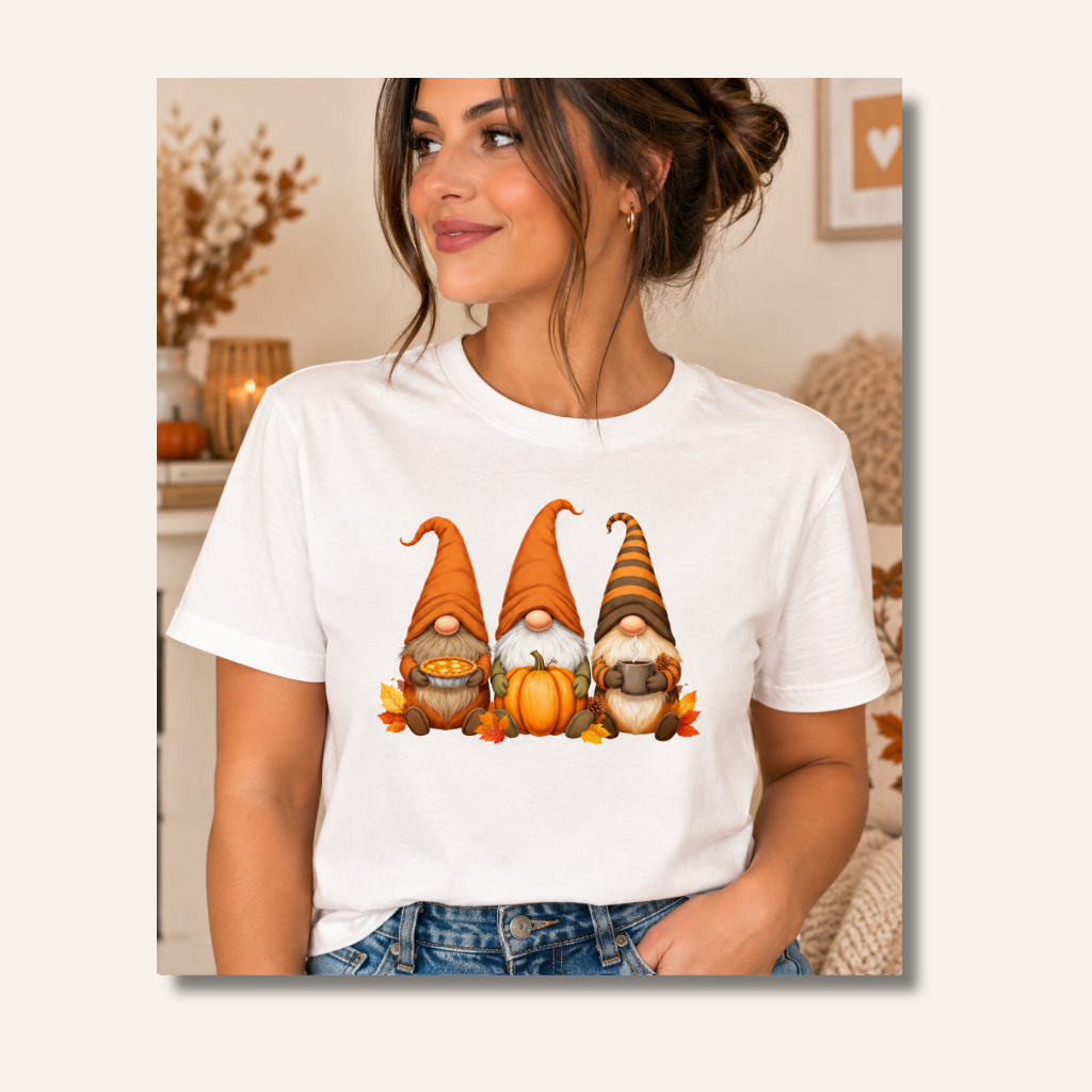 T-shirt adulte - lutin d’automne