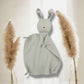 Doudou Lapin Personnalisé avec Prénom – Le Compagnon Doux des Tout-Petits
