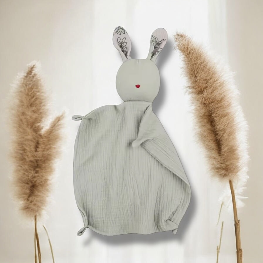Doudou Lapin Personnalisé avec Prénom – Le Compagnon Doux des Tout-Petits