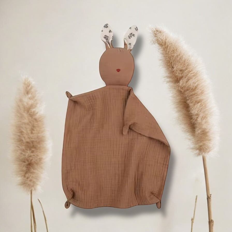 Doudou Lapin Personnalisé avec Prénom – Le Compagnon Doux des Tout-Petits