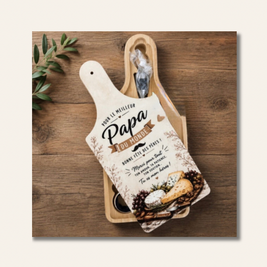 Coffret à Fromage & Vin Personnalisable