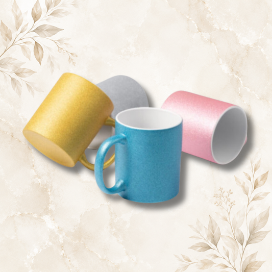 Tasse / Mug en céramique pailleté personnalisable