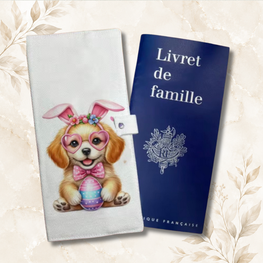 Protège livret de famille Personnalisable