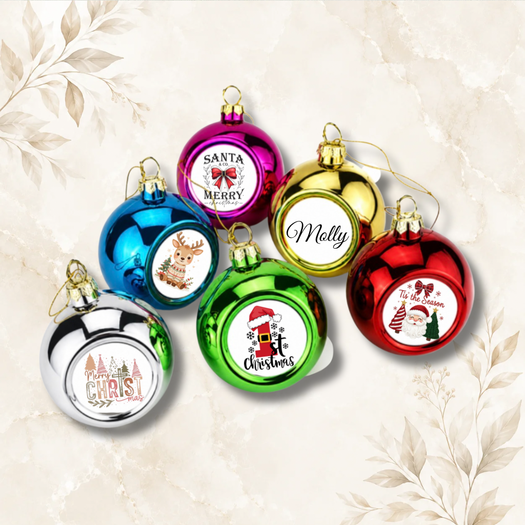 Boule de Noël Personnalisable