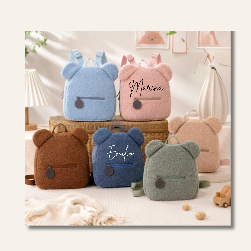 Sac à dos ourson polaire Personnalisable