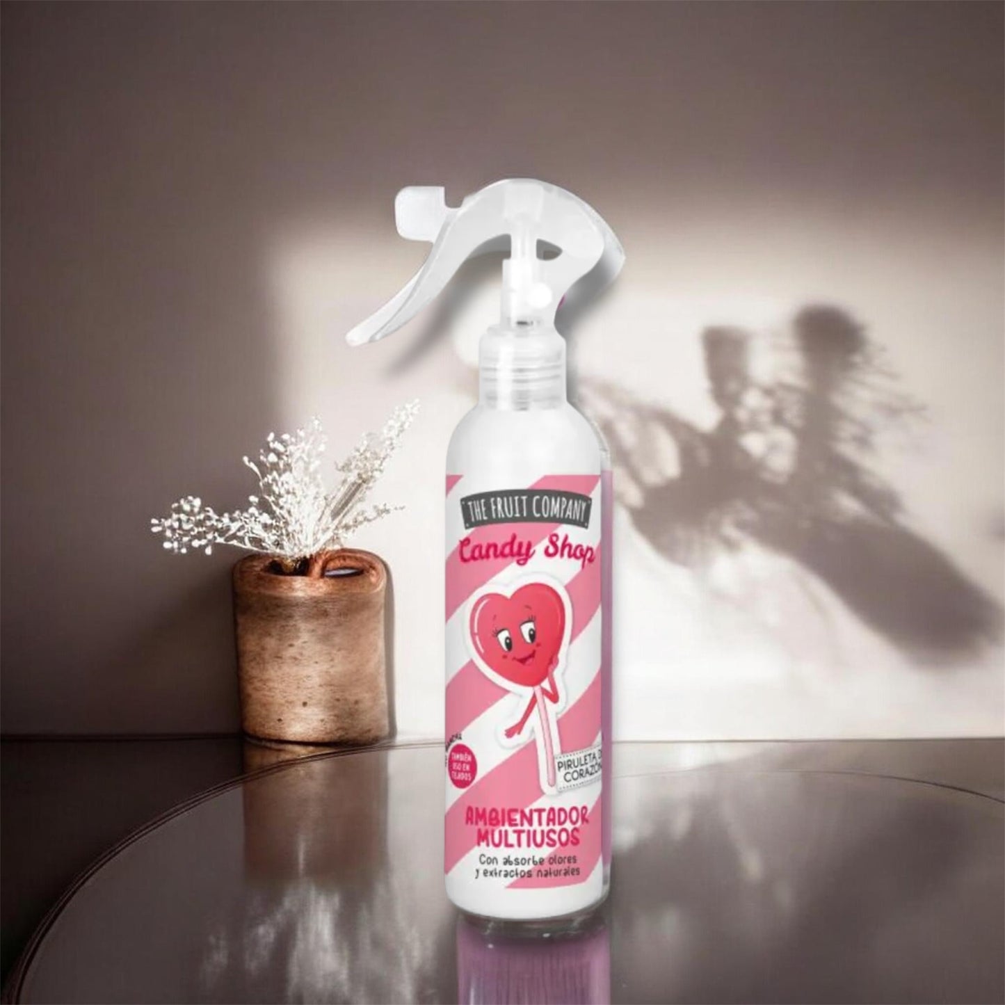 Spray désodorisant - sucette cœur