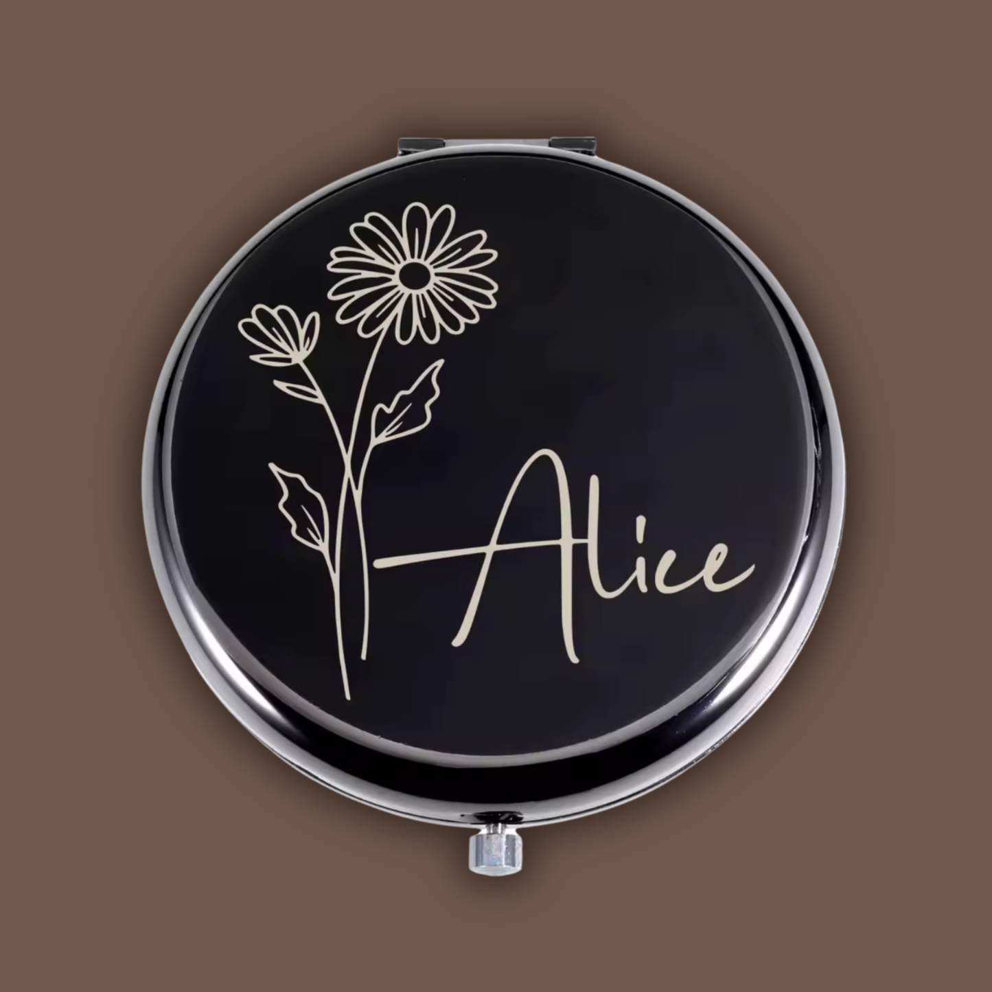 Miroir personnalisé - Noir