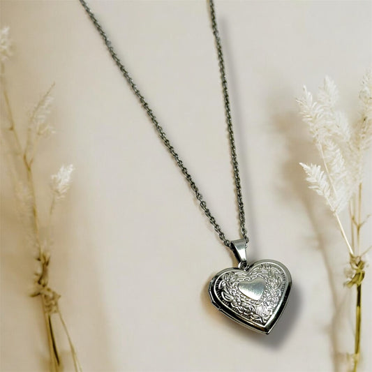 Collier pendentif cœur photo