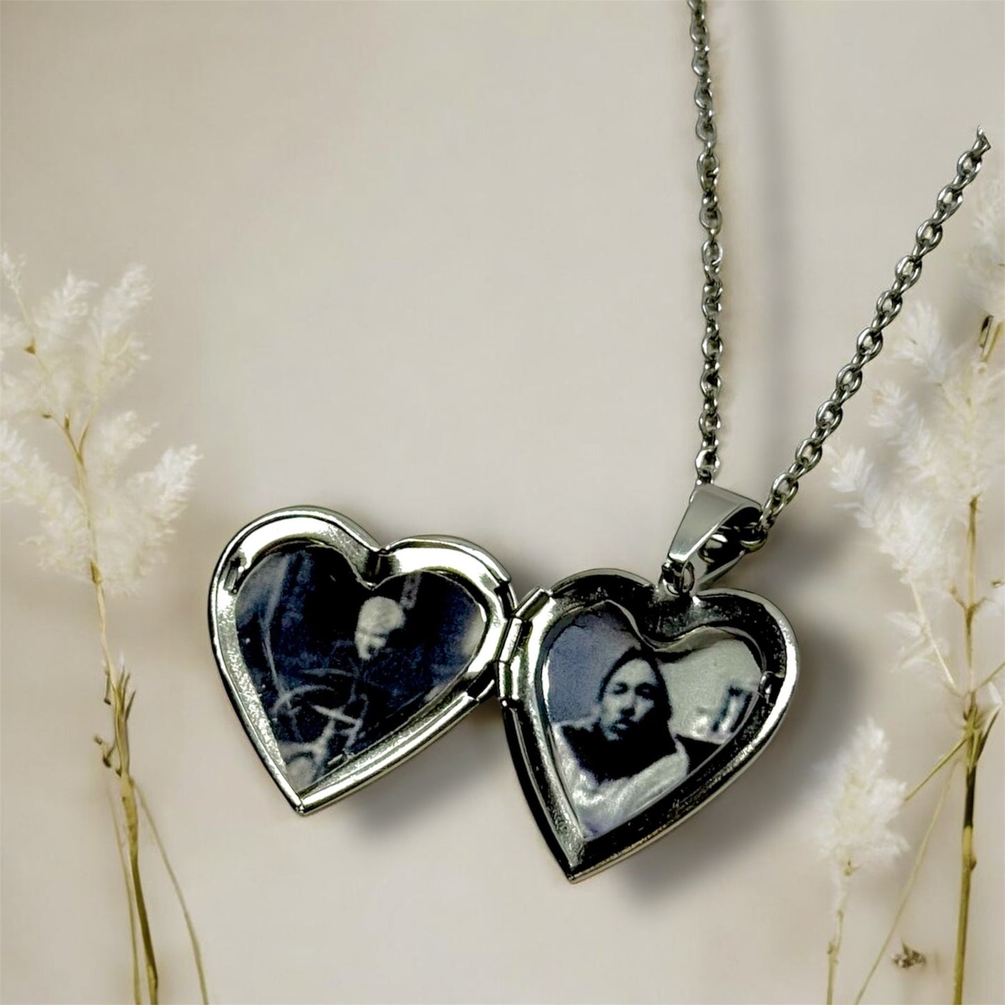 Collier pendentif cœur photo